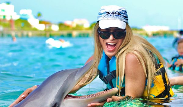 Nadar con delfines en Isla Mujeres