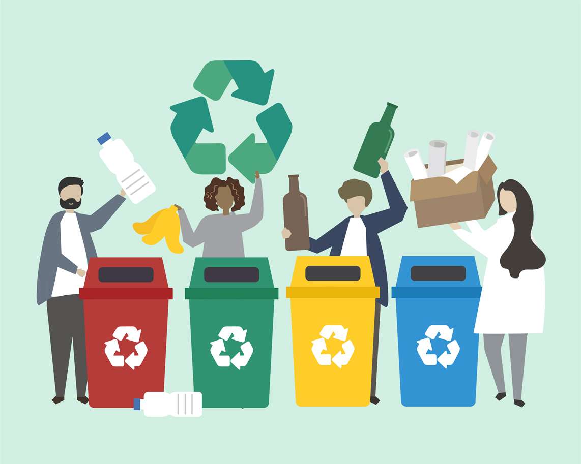 6 Hábitos para reciclar