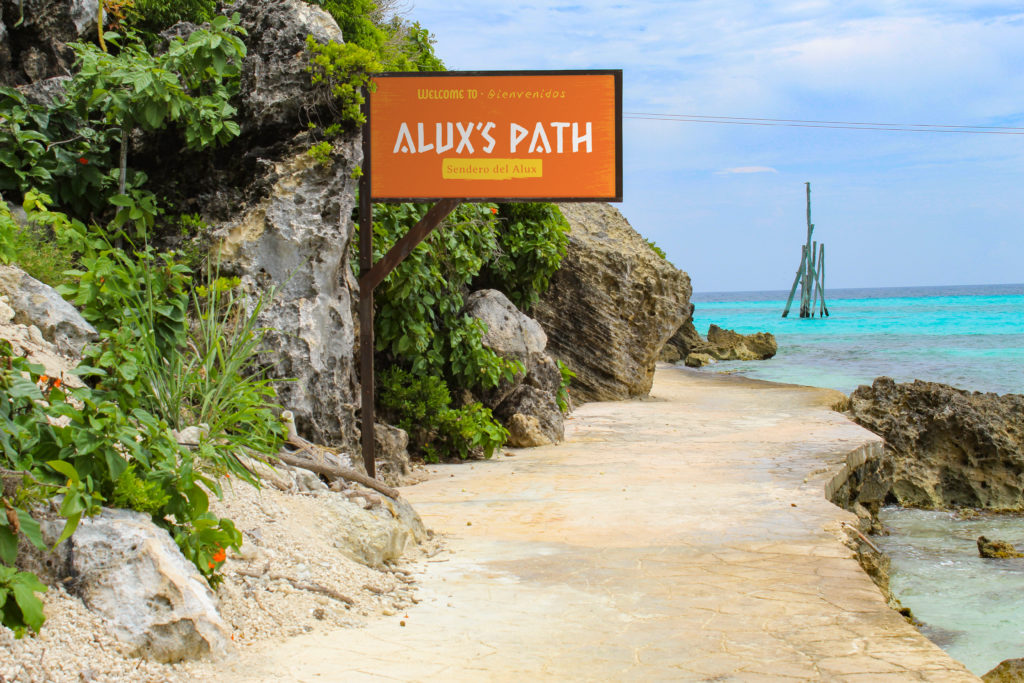 sendero de los aluxes en isla mujeres 1 - Garrafón Park | Blog