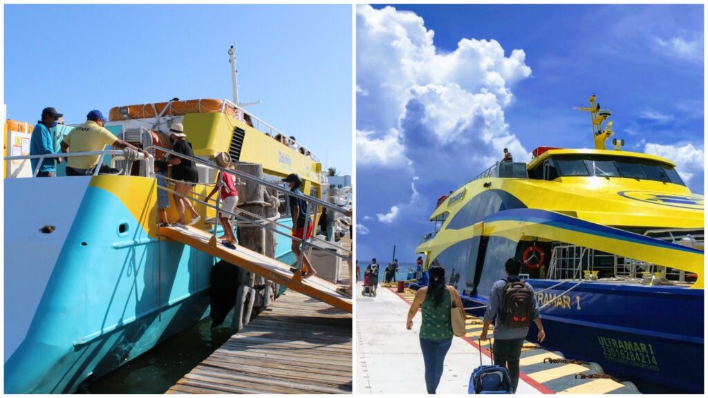 Mira El Ferry A Isla Mujeres Que Te Lleva Al Mejor Tour Garrafón Park Blog