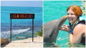 nadar con delfines en isla mujeres